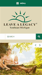 Mobile Screenshot of leavealegacysoutheastmichigan.org